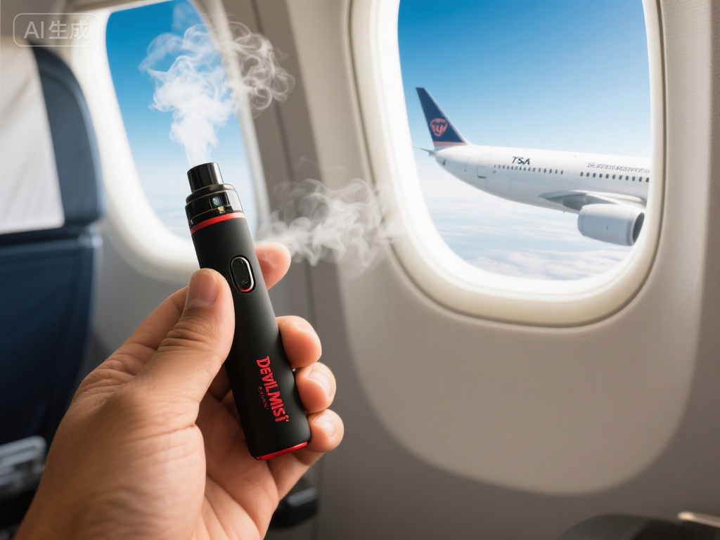 can you bring a vape on a plane